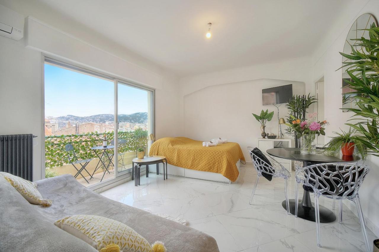 Studio Lumineux 200 M Des Plages A0B192 Cannes Extérieur photo