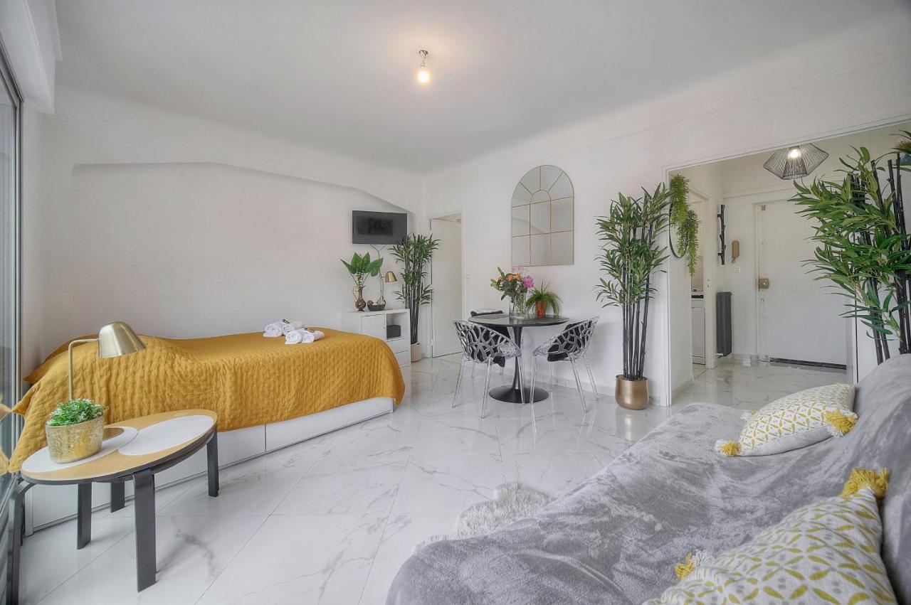 Studio Lumineux 200 M Des Plages A0B192 Cannes Extérieur photo