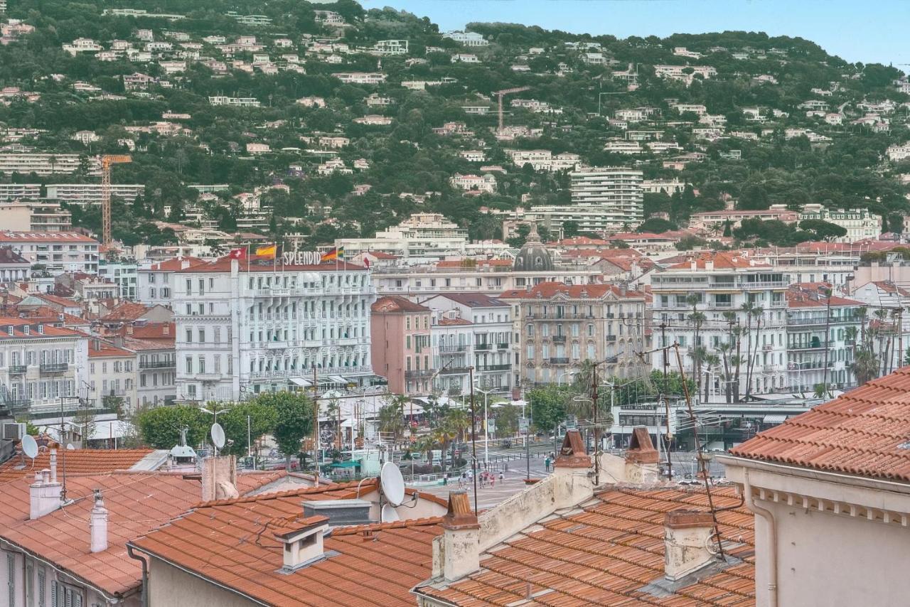 Studio Lumineux 200 M Des Plages A0B192 Cannes Extérieur photo